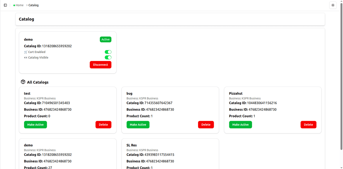 4. Catalog Builder