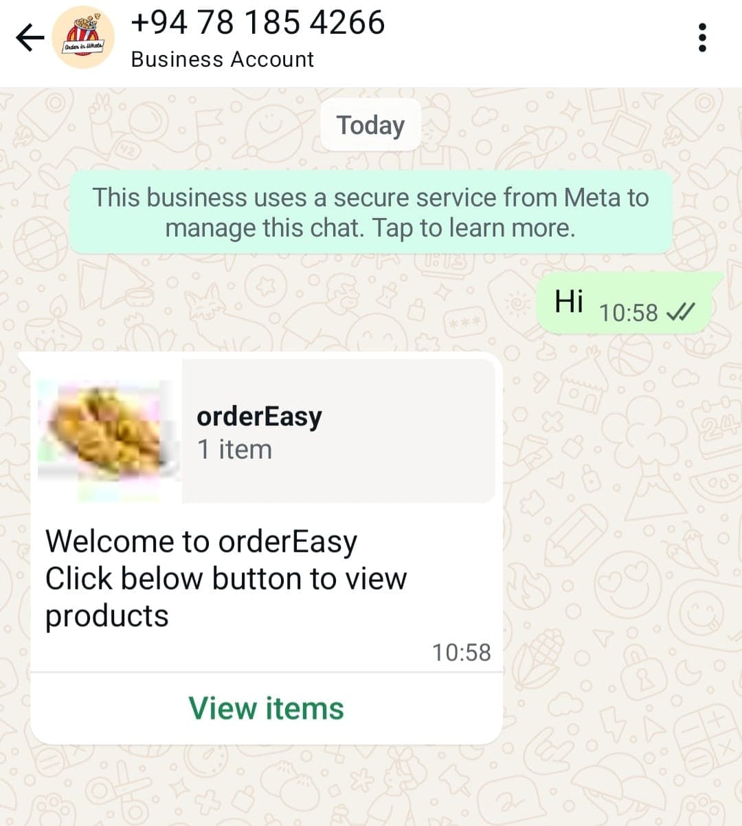 Step 1: Start Chat